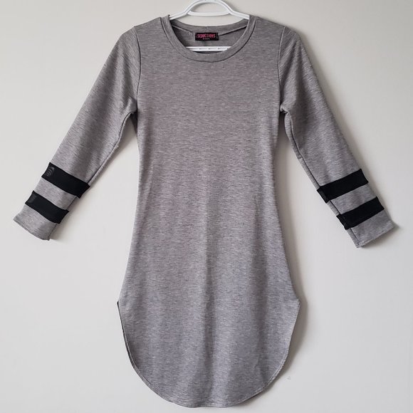 Seductions Long Sports Top with Mesh Details - Picture 1 of 10